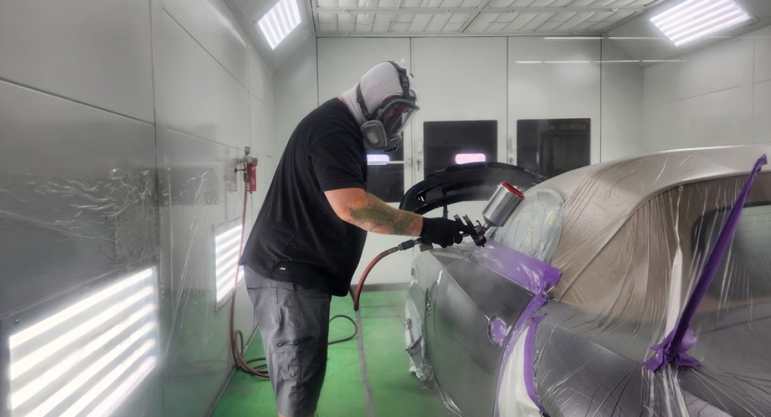 paint booth 1