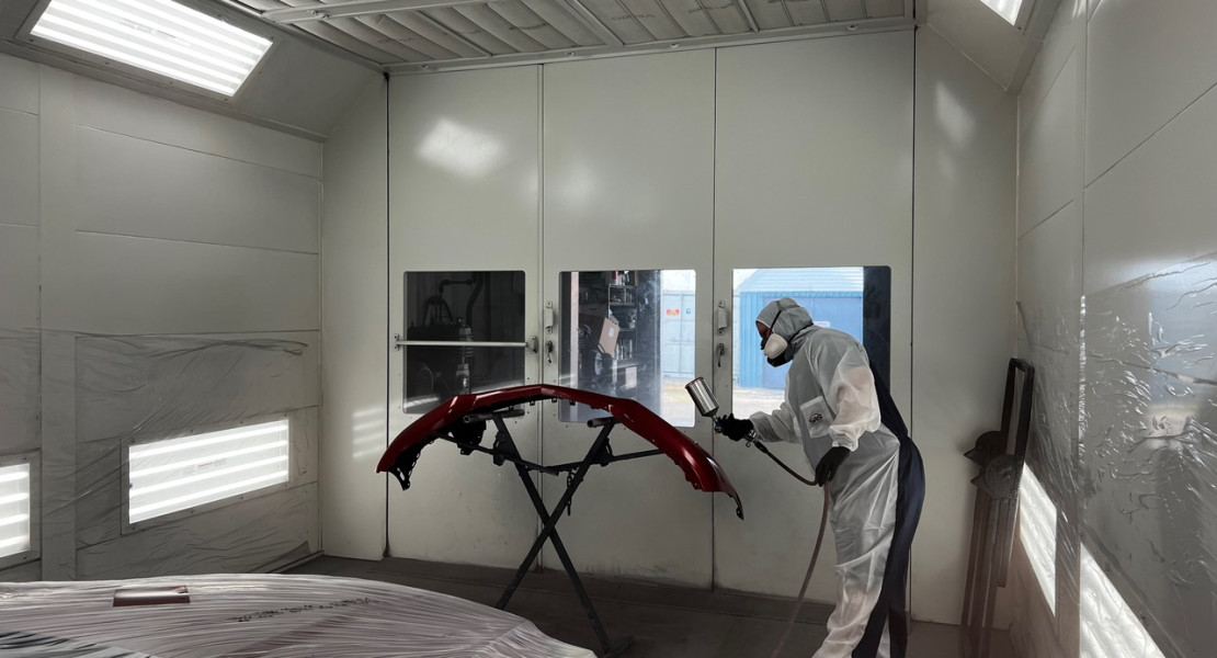 paint booth 2