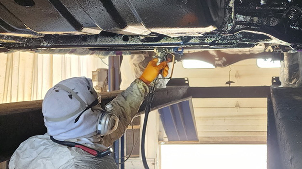 rustproofing undercoating wide